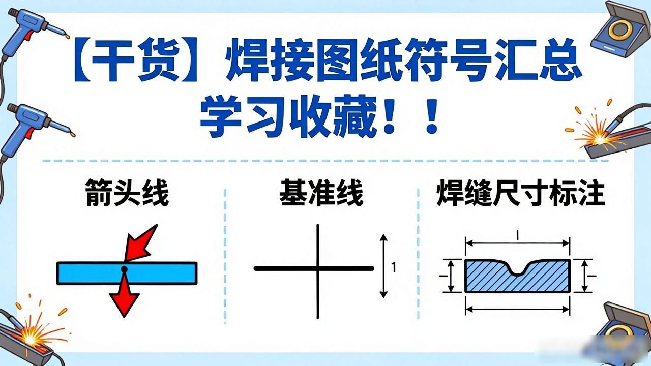 钢结构焊缝符号含义_机械厂焊接图纸符号_焊接符号标注方法