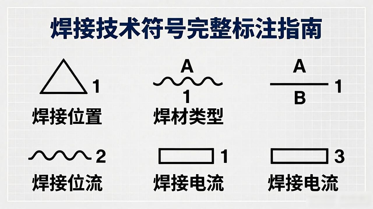 焊接技术符号完整标注指南-铆焊老刘铆工焊工笔记