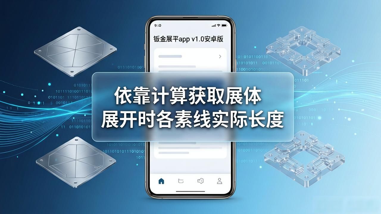 钣金展平app v1.0安卓版-铆焊老刘铆工焊工笔记