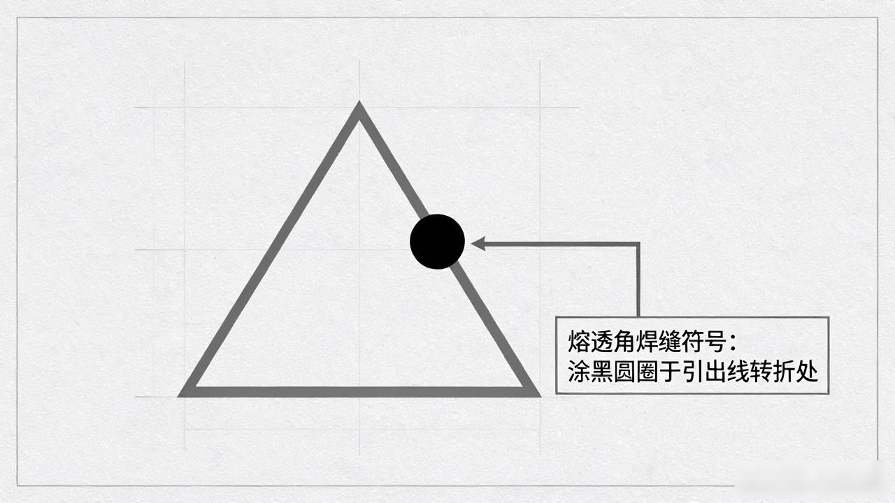 焊接符号标注方法_钢结构焊缝符号含义_焊接符号标注习题