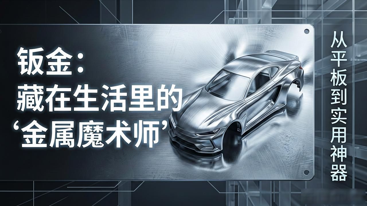 钣金：藏在生活里的“金属魔术师”，从汽车到手机都离不开它-铆焊老刘铆工焊工笔记