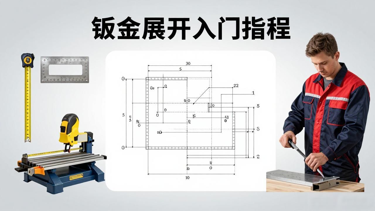 钣金展开入门指导122例-铆焊老刘铆工焊工笔记