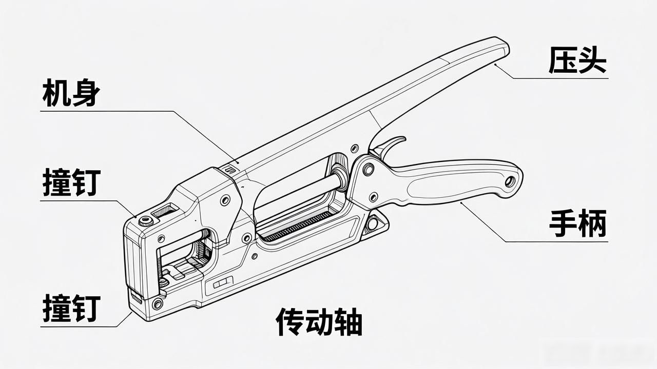 单手拉铆枪_家用DIY拉铆工具_力臂调节功能
