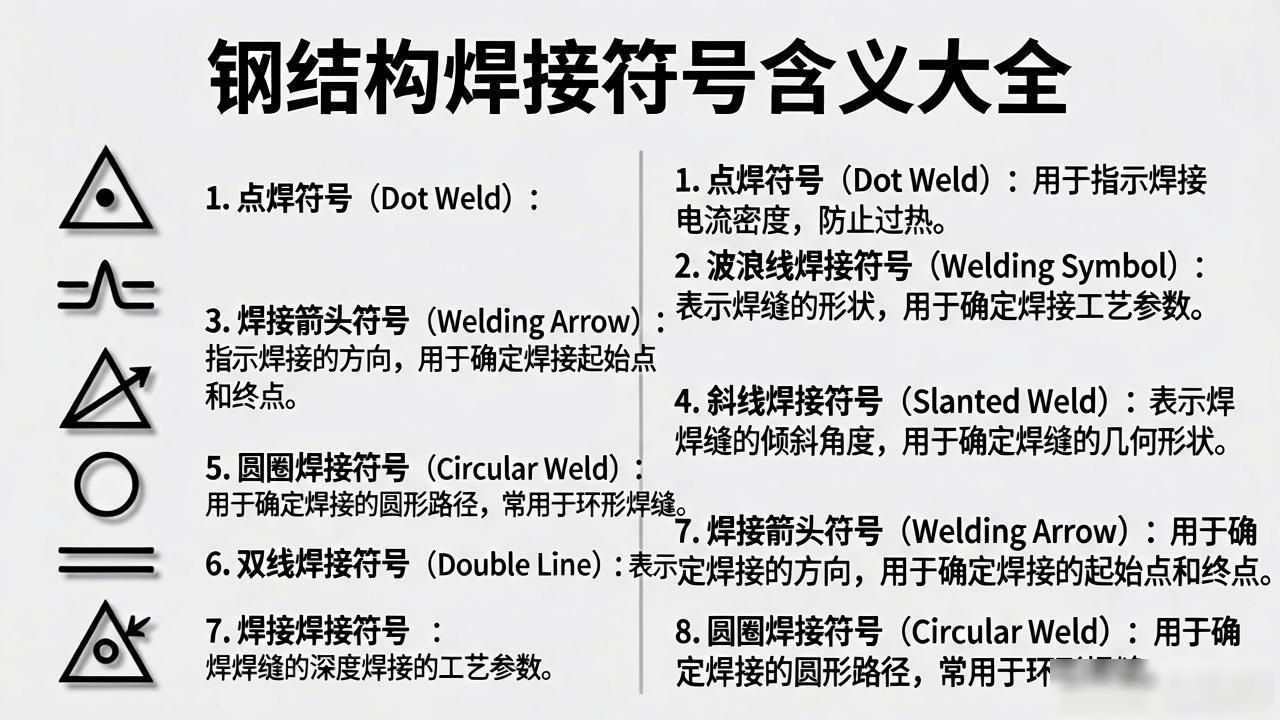 焊接符号标注方法_钢结构焊接符号含义_焊接符号角