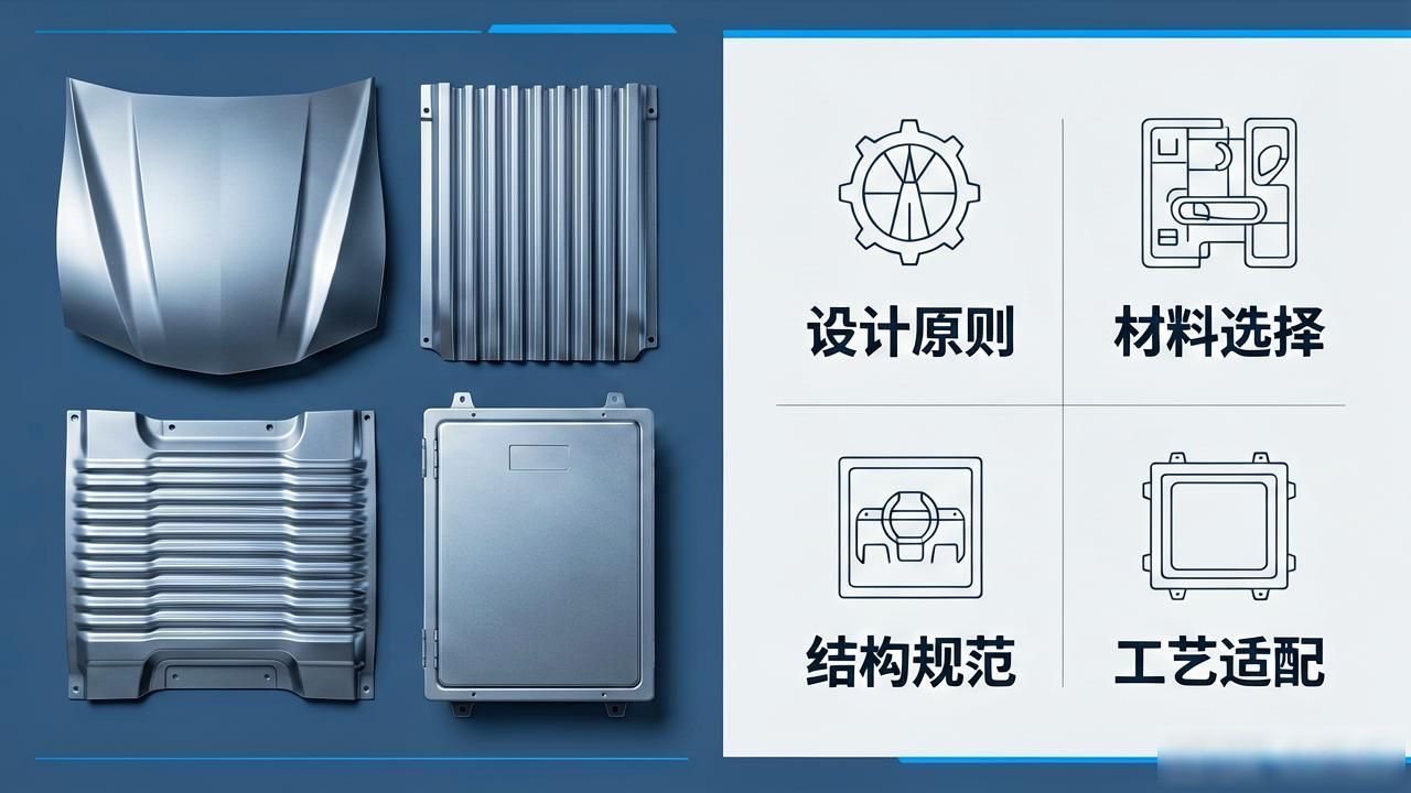钣金结构设计原则_钣金展开折弯半径_材料选择规范