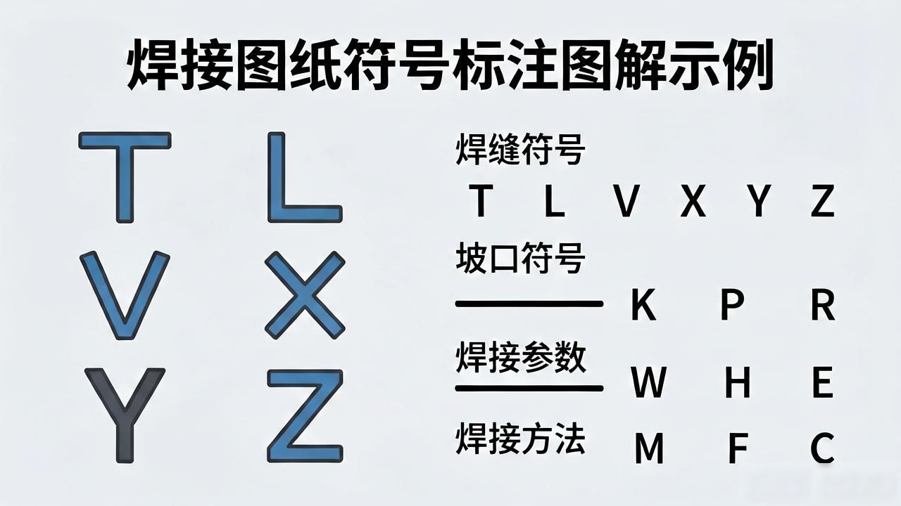 焊接符号2是什么焊接_钢结构焊接符号含义_焊接符号标注示例