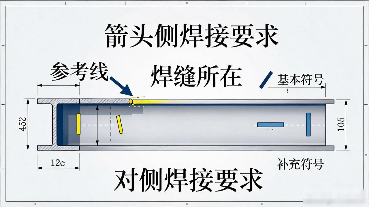建筑焊工看图纸技巧：上海钢结构焊接识图核心要点-铆焊老刘铆工焊工笔记