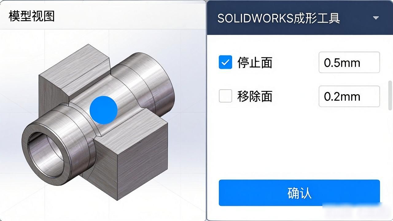SOLIDWORKS钣金成形工具：从建模到应用全解析-铆焊老刘铆工焊工笔记