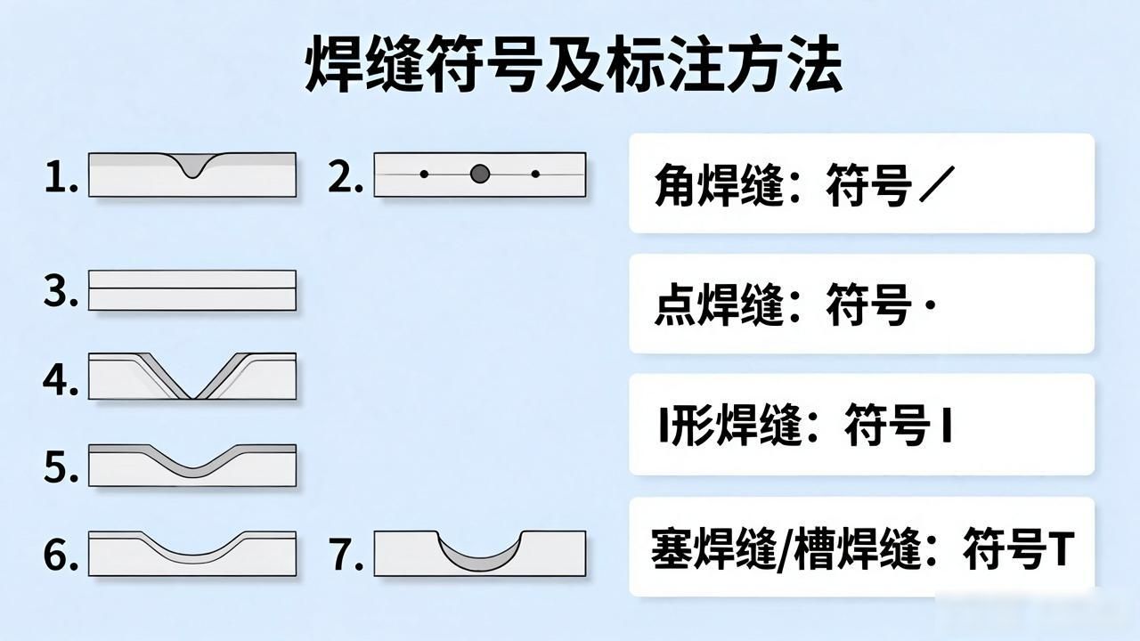 常用焊缝符及其标注方法全.doc-铆焊老刘铆工焊工笔记