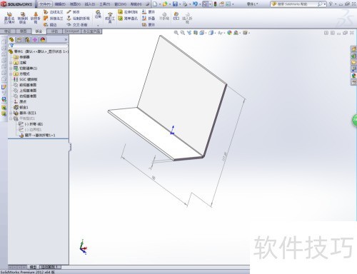 SolidWorks钣金模块展开尺寸标注教程_solidworks钣金展开折弯_SolidWorks钣金批量自动生成零件展开尺寸