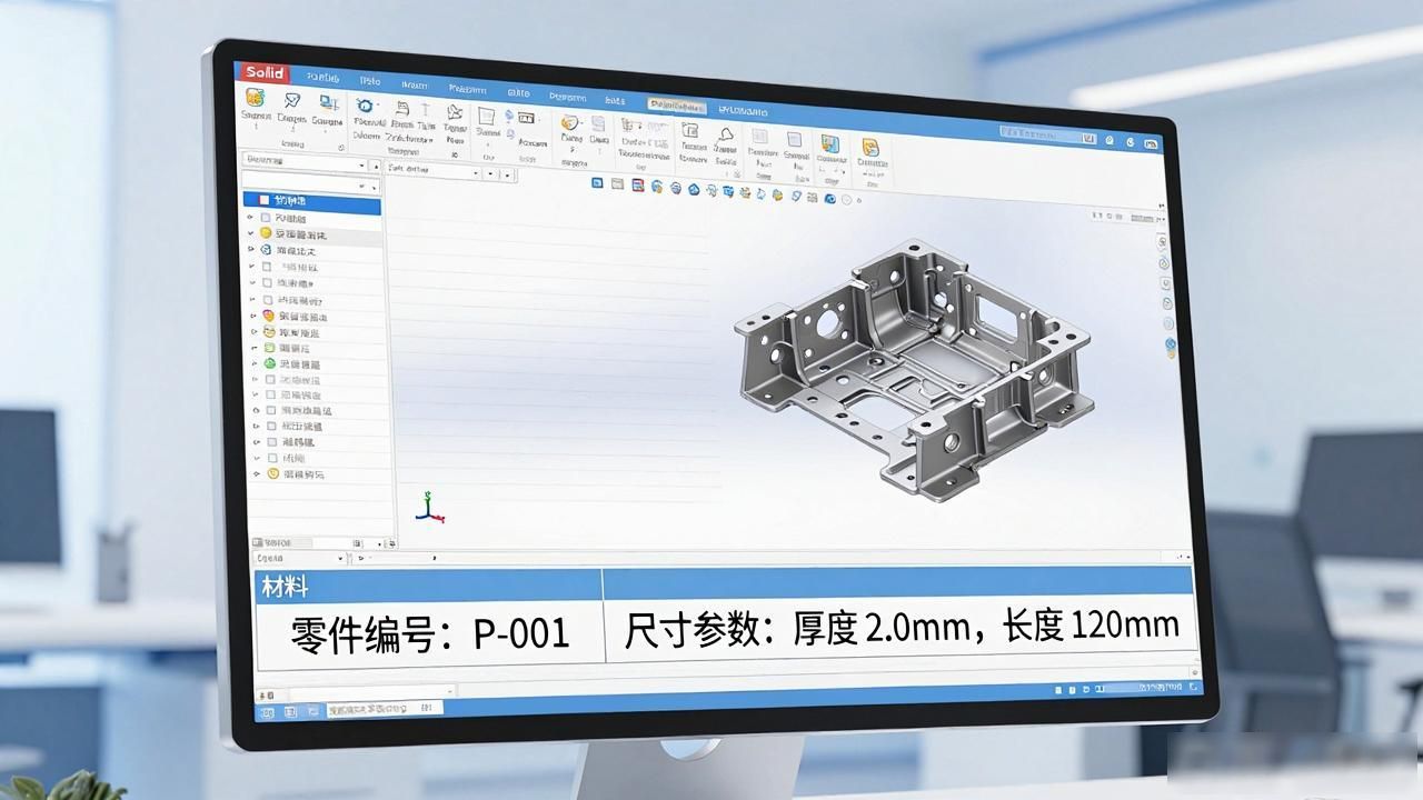 solidworks钣金展开折弯_SolidWorks钣金模块展开尺寸标注教程_SolidWorks钣金批量自动生成零件展开尺寸