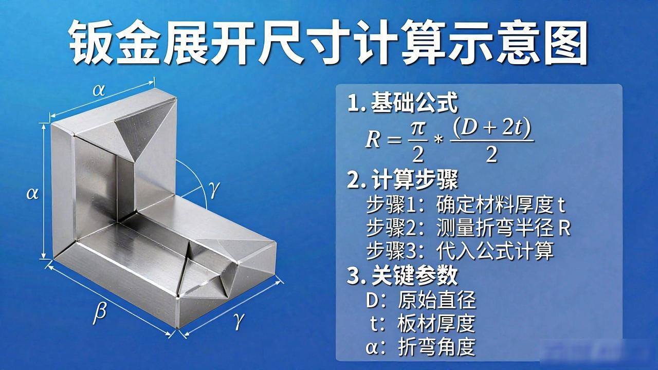 钣金展开尺寸如何快速计算-铆焊老刘铆工焊工笔记