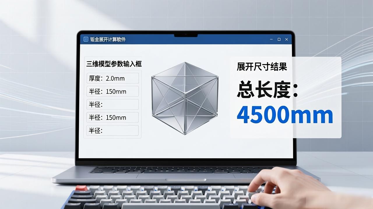 钣金椭圆展开计算_直角折弯展开尺寸公式_钣金展开尺寸计算方法