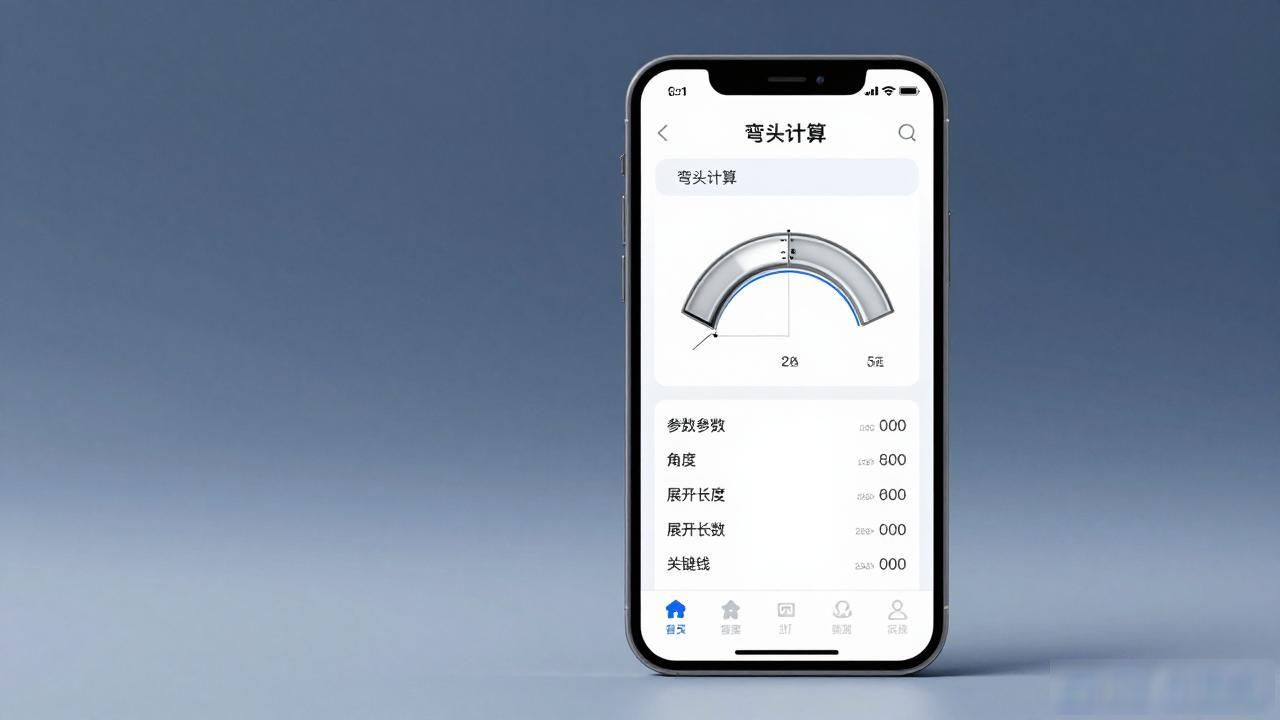 三通弯头展开计算_钣金椭圆展开计算_钣金展开计算器手机版