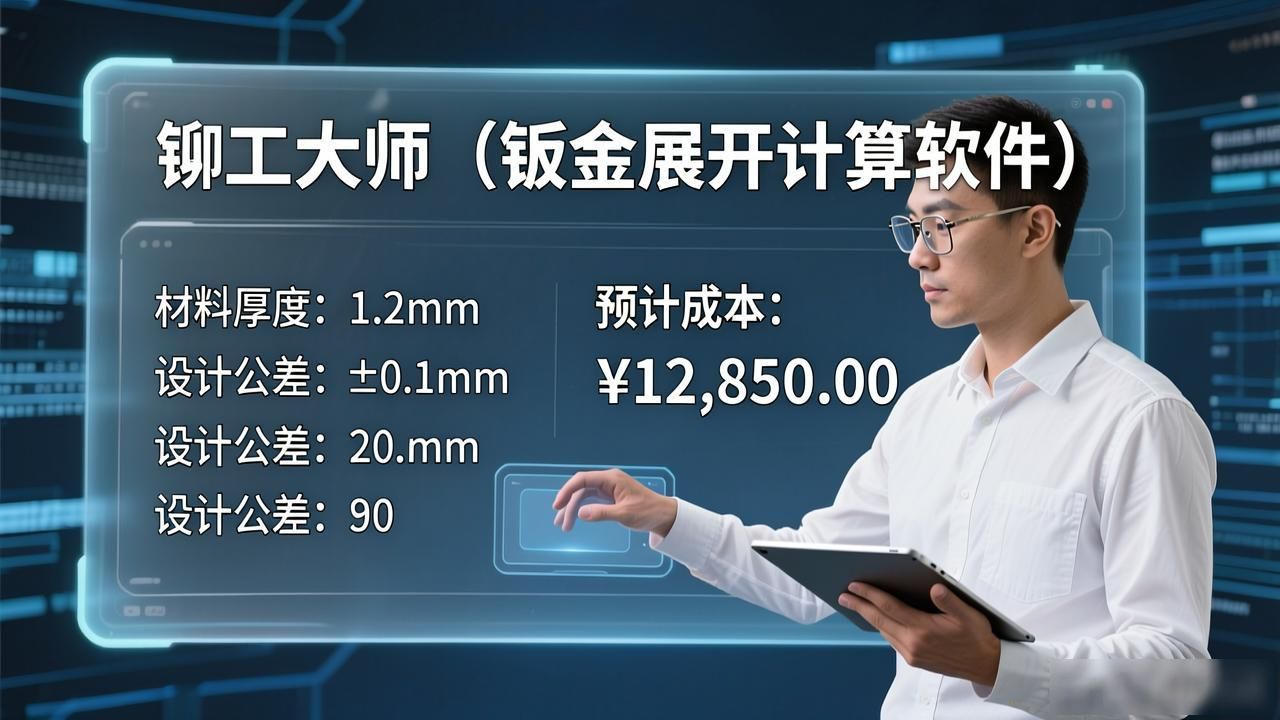 铆工大师(钣金展开计算软件)-铆焊老刘铆工焊工笔记
