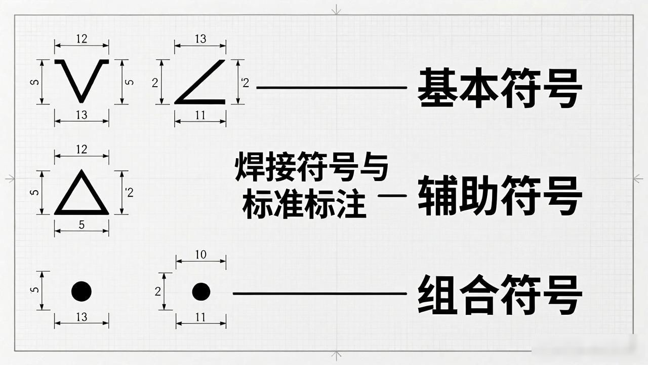 焊接辅助符号_机械零件图识图_焊接符号标注方法