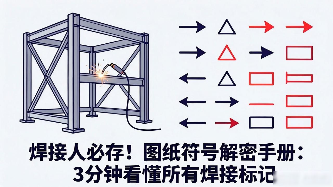 焊接符号标注方法_坡口符号表示方法_焊接辅助符号