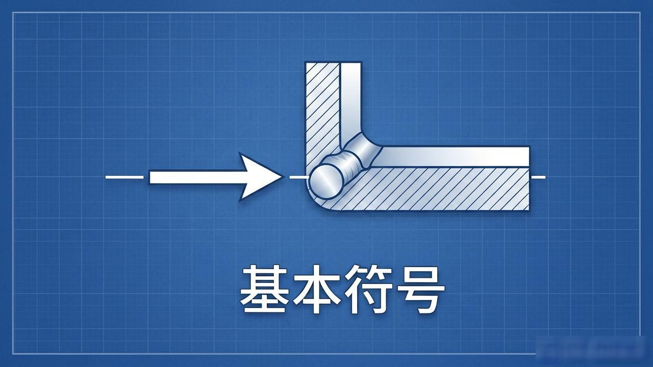 焊缝基本符号_冶金机械焊接符号_常用坡口符号