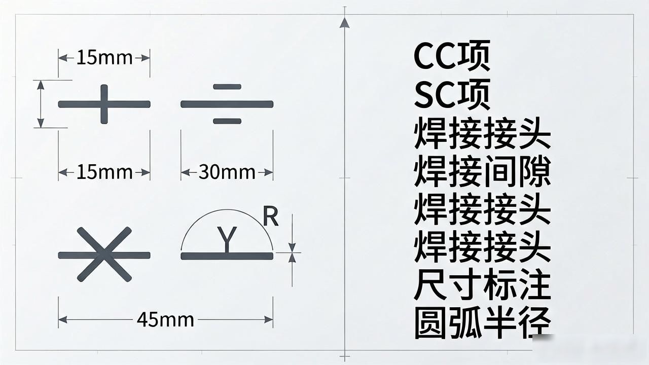 钢结构焊缝符号含义_焊接+图例符号_焊接符号标注方法