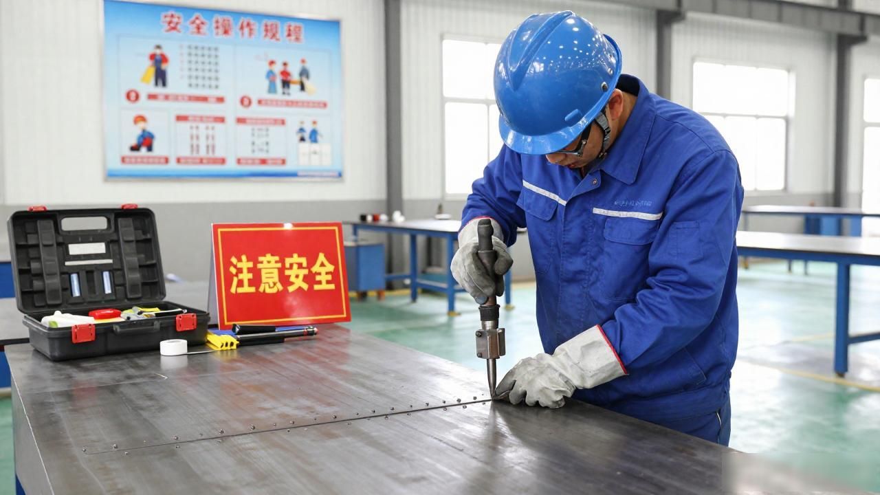 铆工岗位职责_铆工工作经验要求_铆工拼板工具图片
