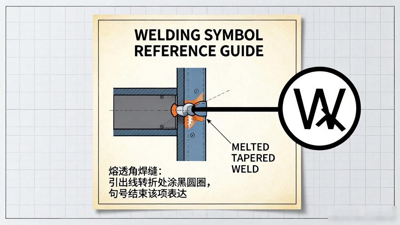 焊接符号标注方法_钢结构焊缝符号含义_焊接+图例符号
