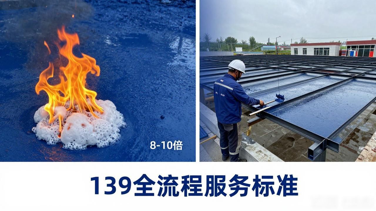钢结构防火涂料十大品牌_防火涂料选购标准_建筑钢结构铆焊防火涂料施工前处理