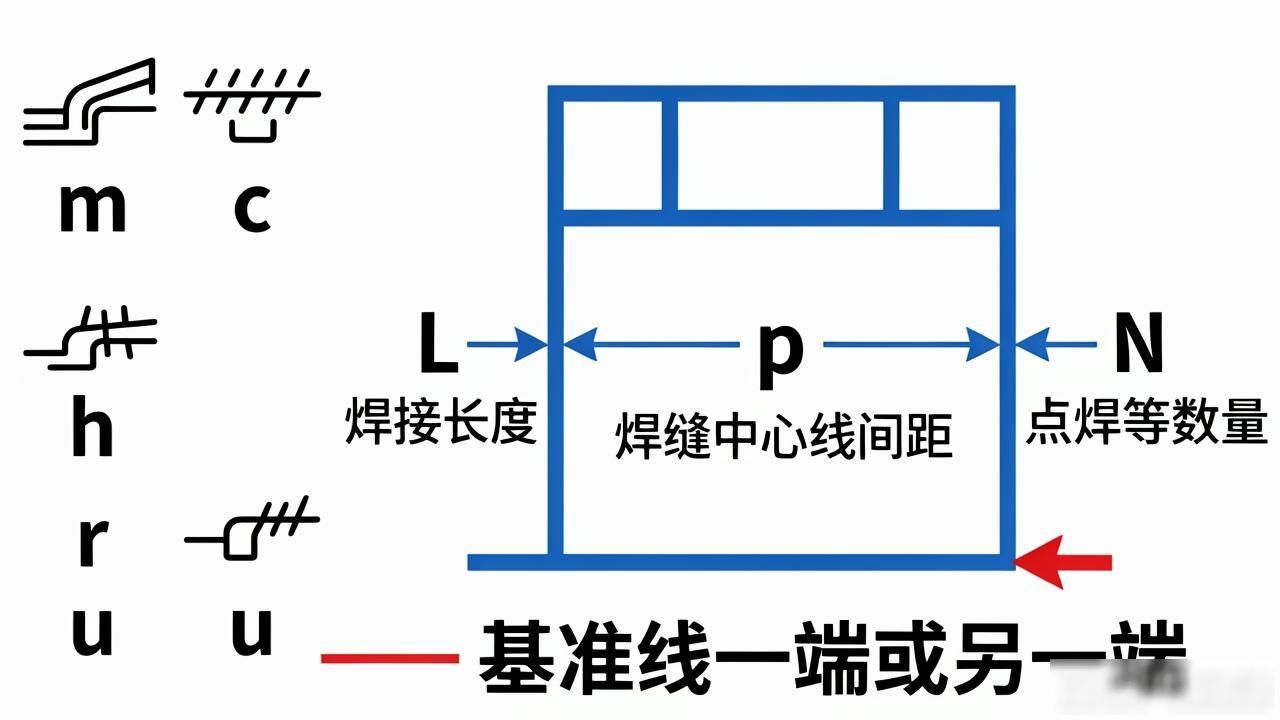 焊接符号大全(详解)-铆焊老刘铆工焊工笔记