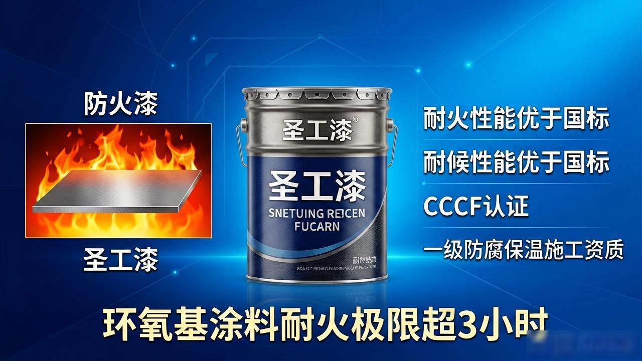 建筑钢结构铆焊防火涂料施工前处理_钢结构防火涂料_CCCF认证防火涂料品牌