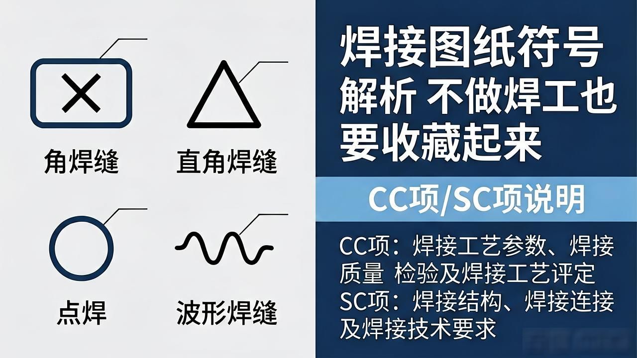 焊接图纸符号解析_完整焊接符号_焊接符号标注方法