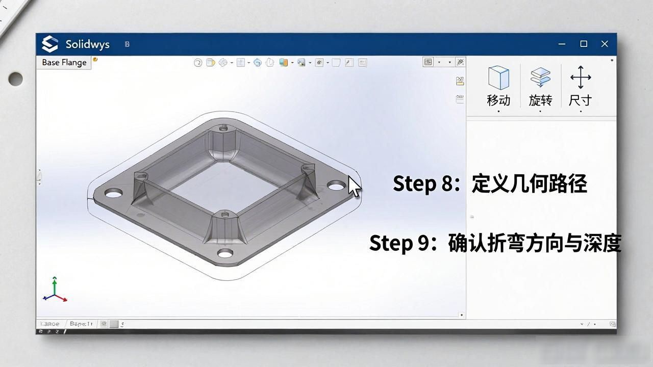 钣金件绘制步骤_钣金件展开操作_钣金圆弧角展开尺寸