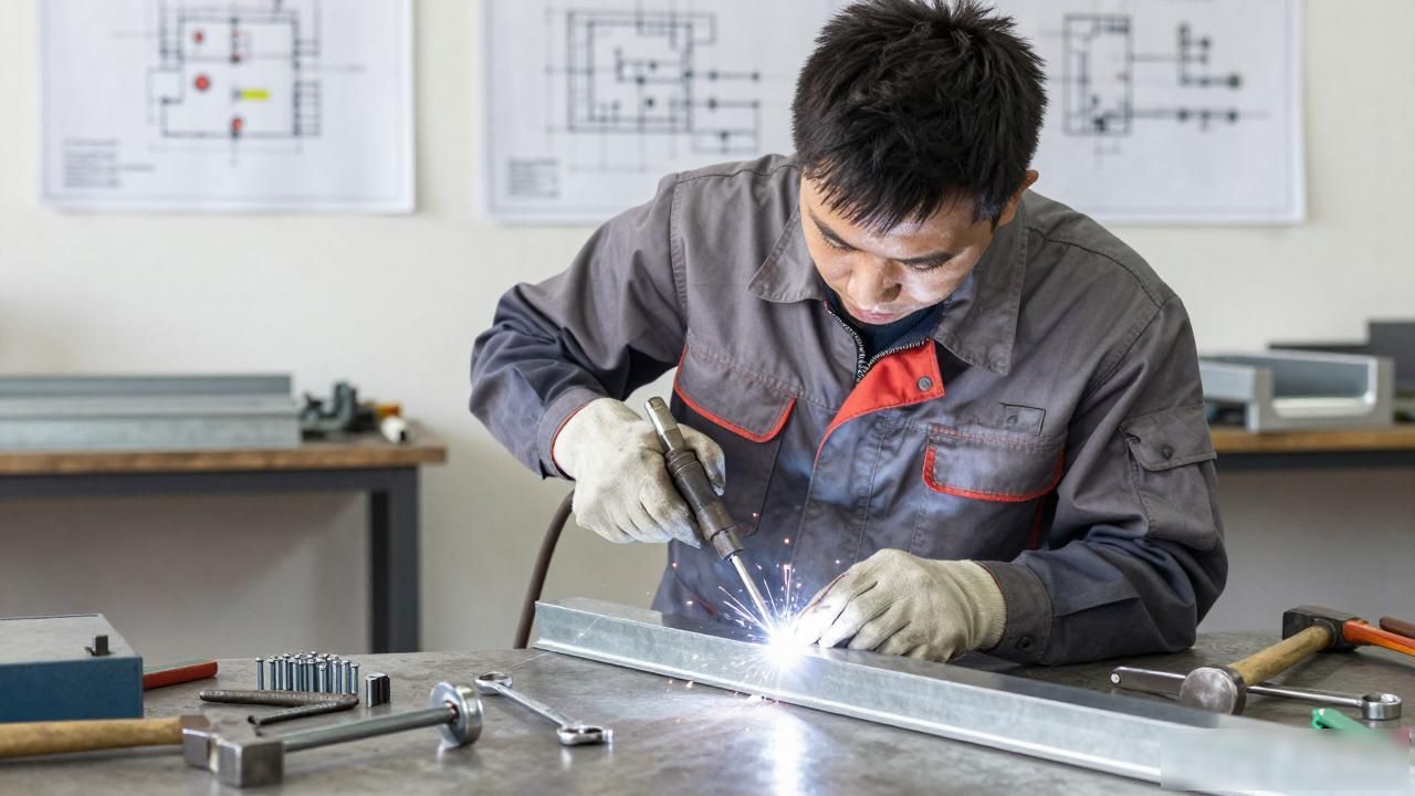 铆工工作内容详解_铆工制作工艺_铆工拉线工具大全