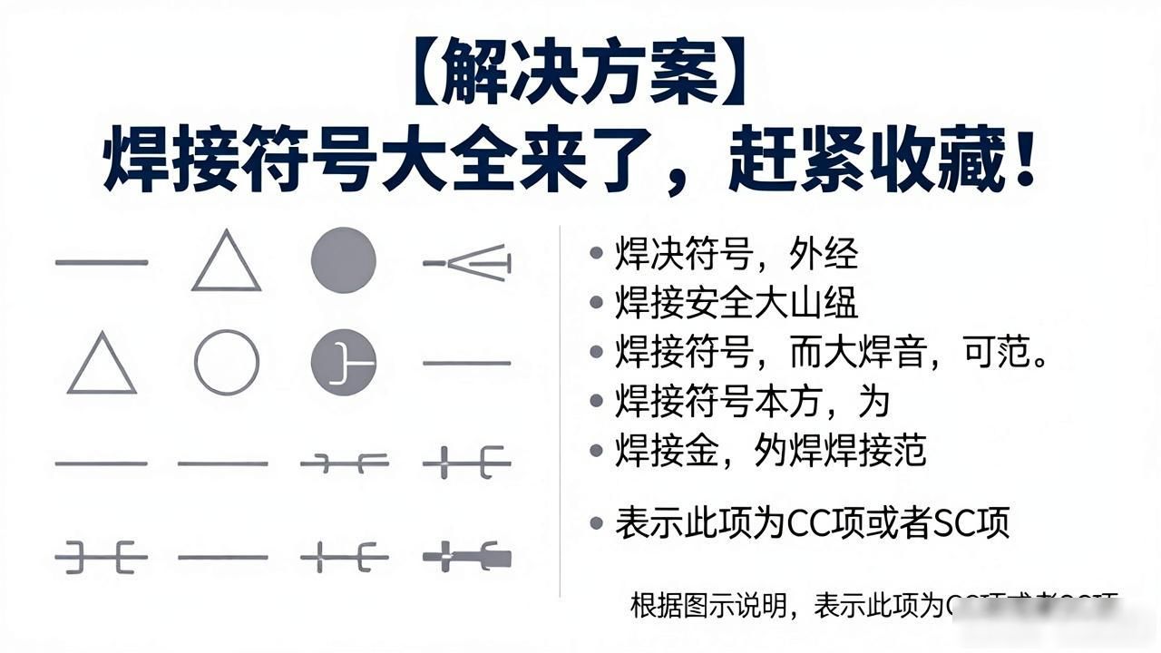 焊接图纸符号图解_焊接符号标注示例_图纸符号焊接符号大全