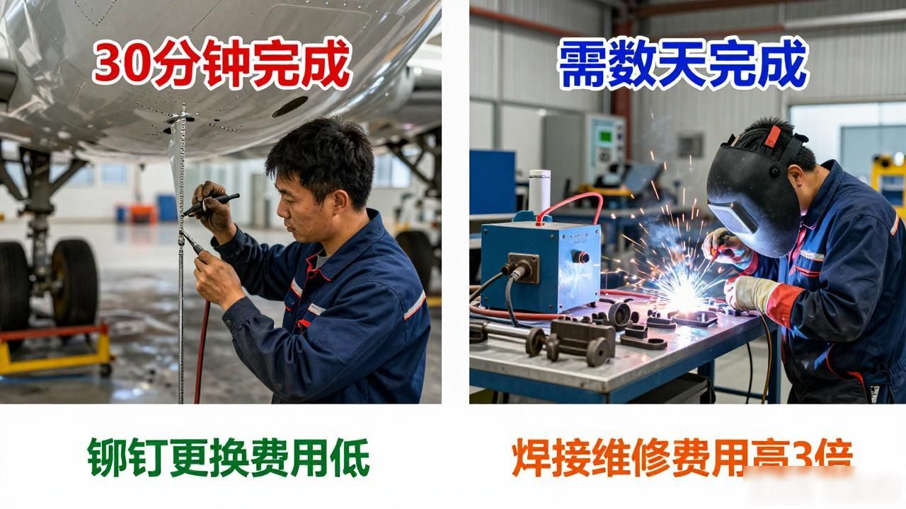 航空焊接对比_飞机铆钉优势_飞机打铆工具图片