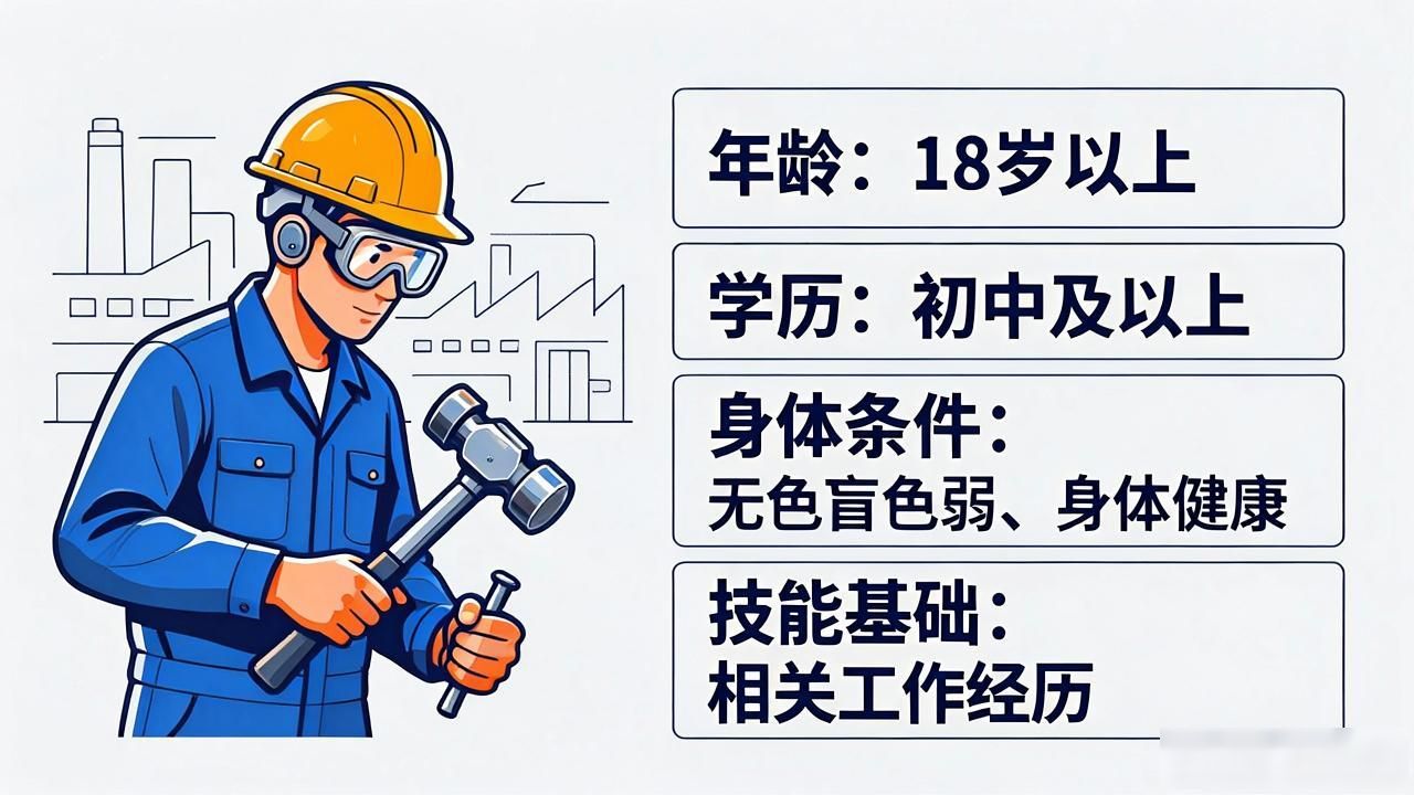铆工报考条件及难度_飞机铆工工具大全_铆工工作内容