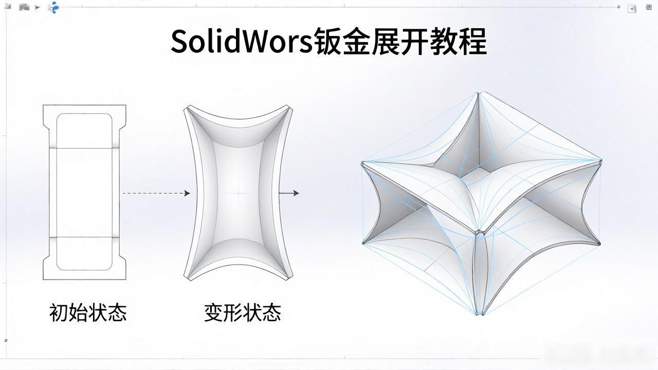 solidworks的钣金展开_SolidWorks钣金展开图功能特色_SolidWorks钣金展开图教程