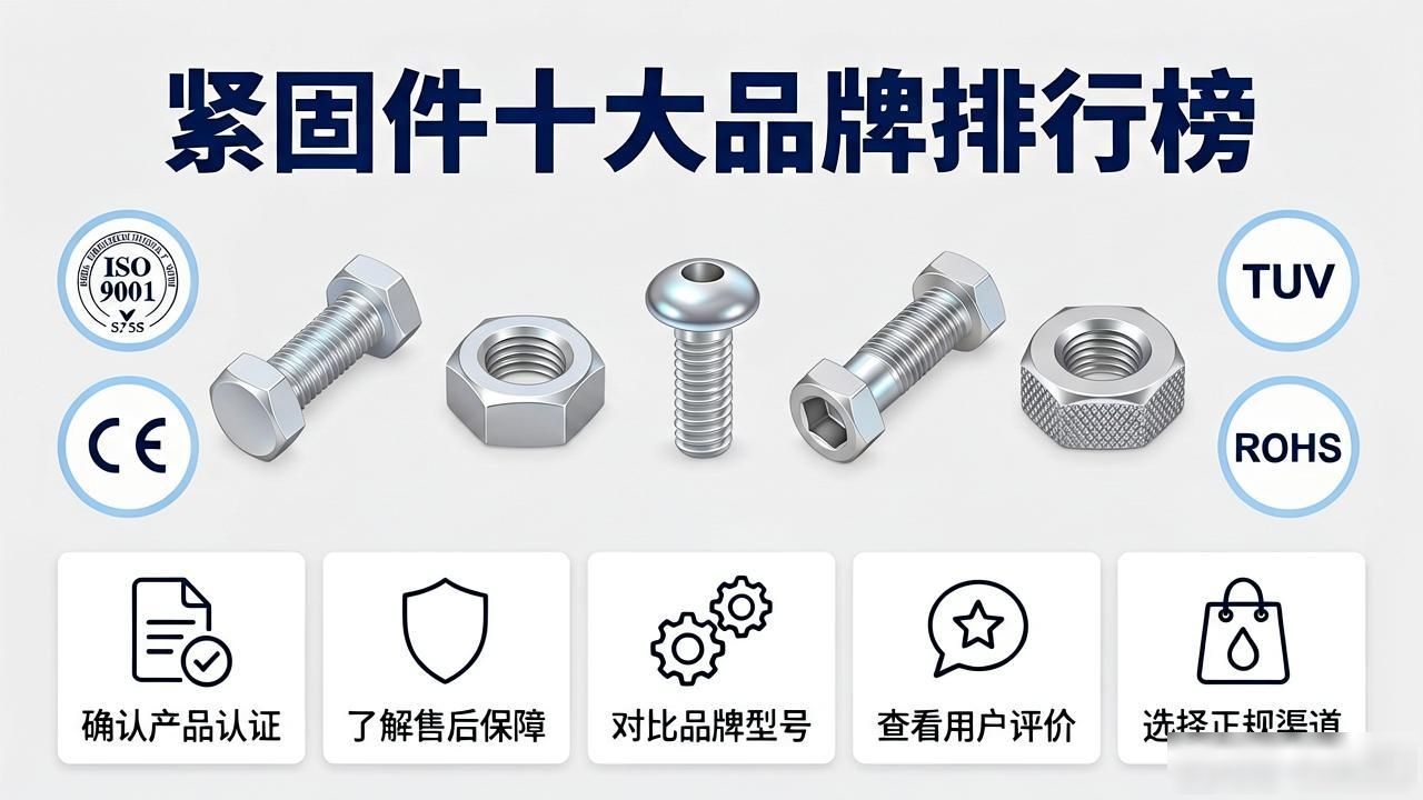 紧固件十大品牌排行榜_紧固件品牌口碑推荐_螺栓压铆工具品牌排行
