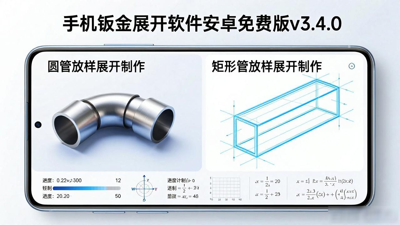 手机钣金展开计算器_钣金放样展开软件_软件下载钣金展开