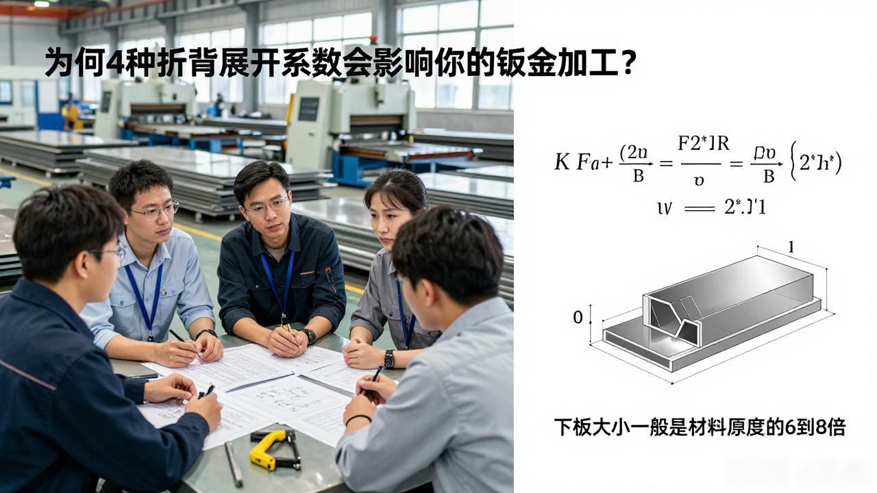 钣金折弯展开系数应用_4.0钣金展开系数多少_下模选择调整对折弯工艺影响