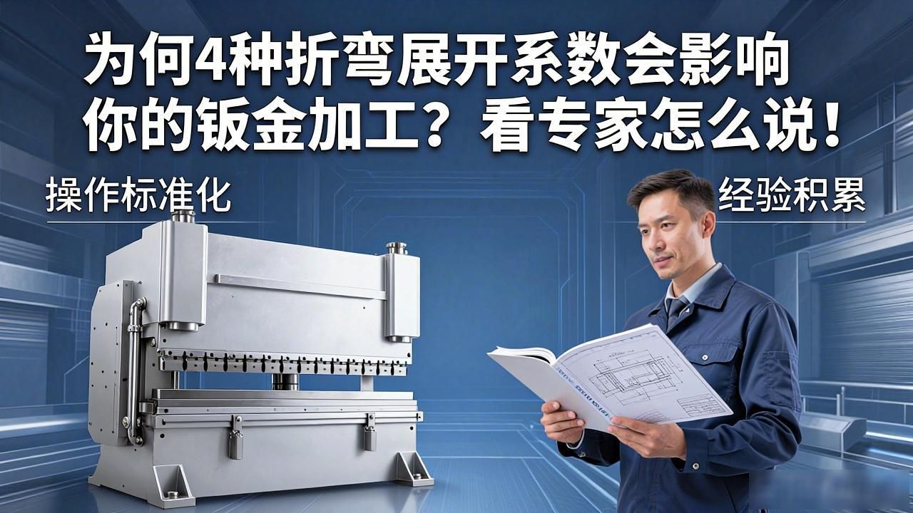 4.0钣金展开系数多少_钣金折弯展开系数应用_下模选择调整对折弯工艺影响