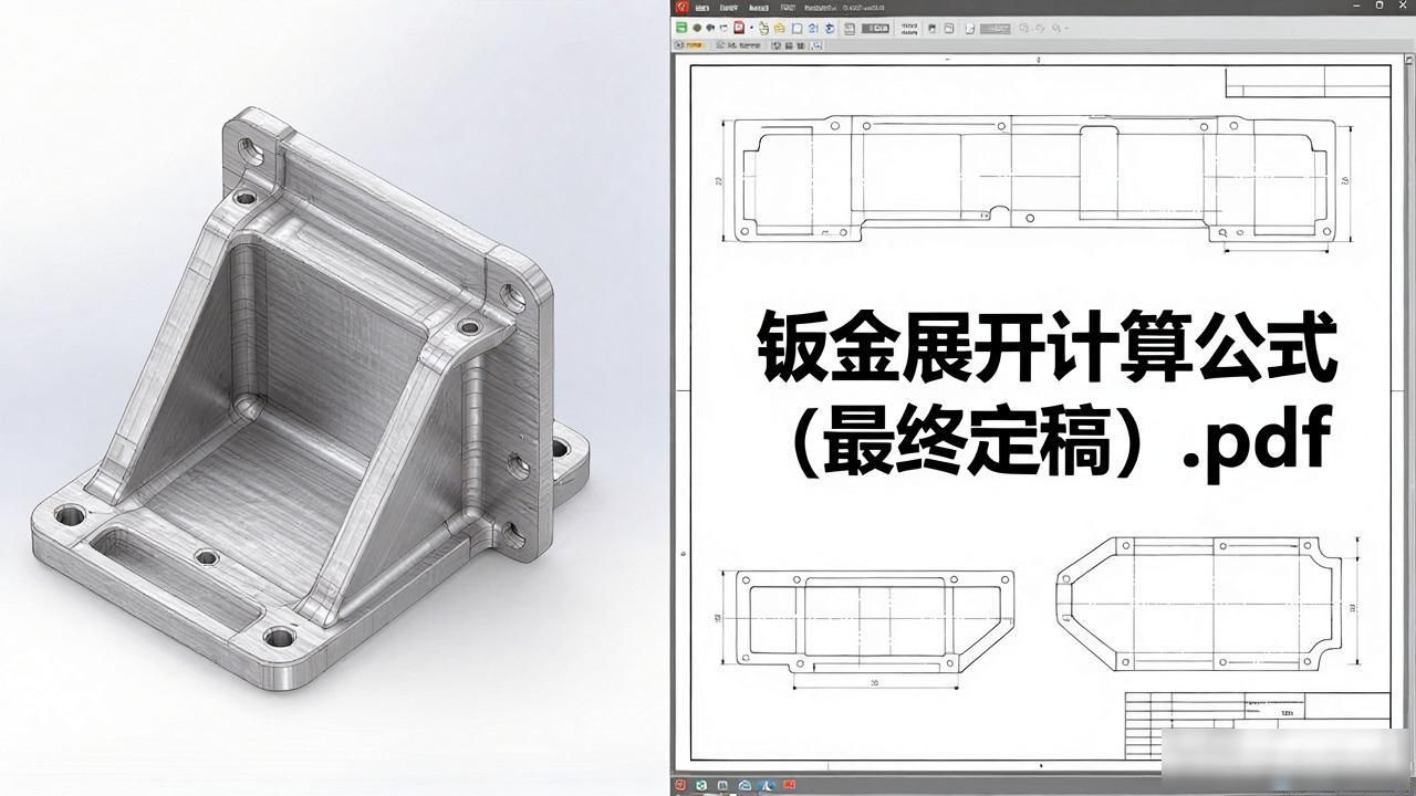 钣金展开计算公式_se钣金展开公式_折弯余量计算公式
