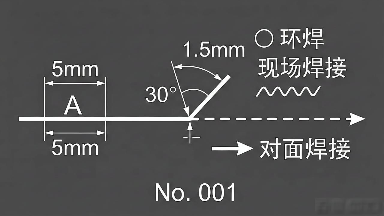 图纸符号与现场施工对应_焊缝符号解读_画图中焊接符号