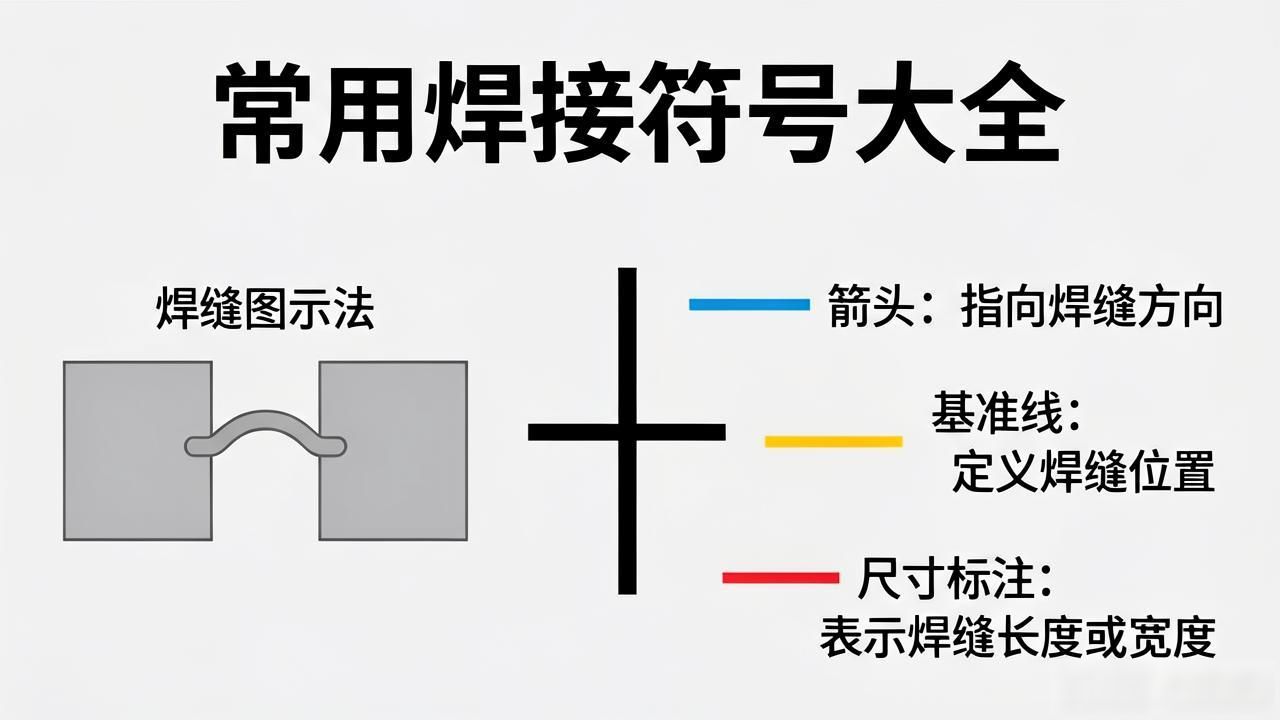 常用焊接符号大全-铆焊老刘铆工焊工笔记