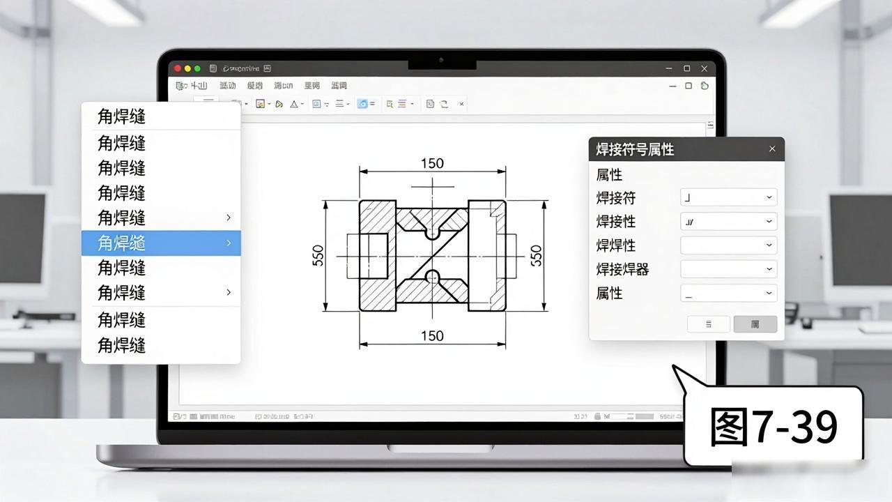 焊缝标注方法_焊接符号解读_对称交错焊接的焊接符号