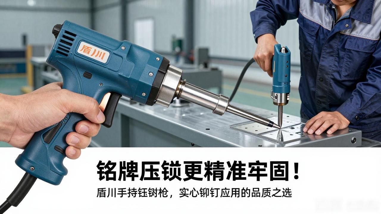 铭牌实心铆钉压铆枪_盾川手持压铆枪_盾川拉铆工具正品
