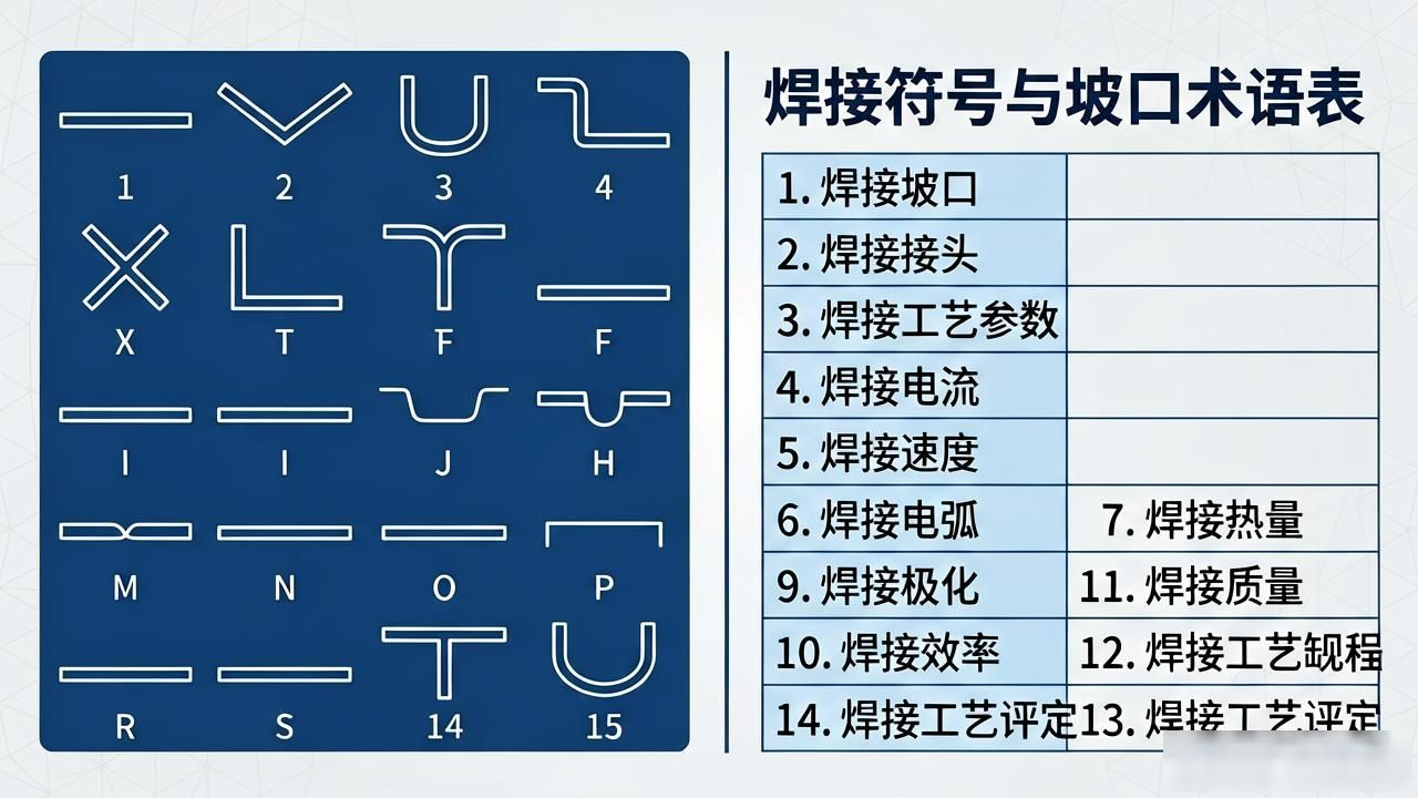 焊接符号标注_画图中焊接符号_坡口形式选择