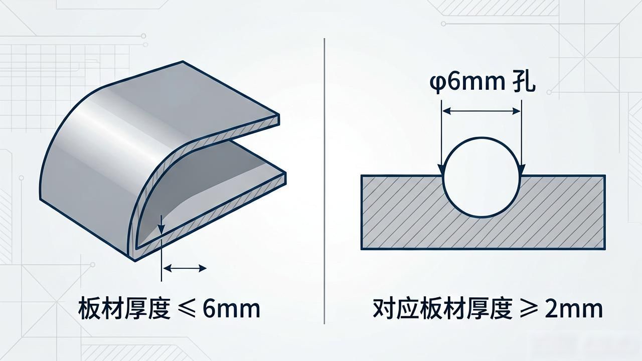 钣金结构设计原则_钣金展开图中折弯符号_材料选择规范