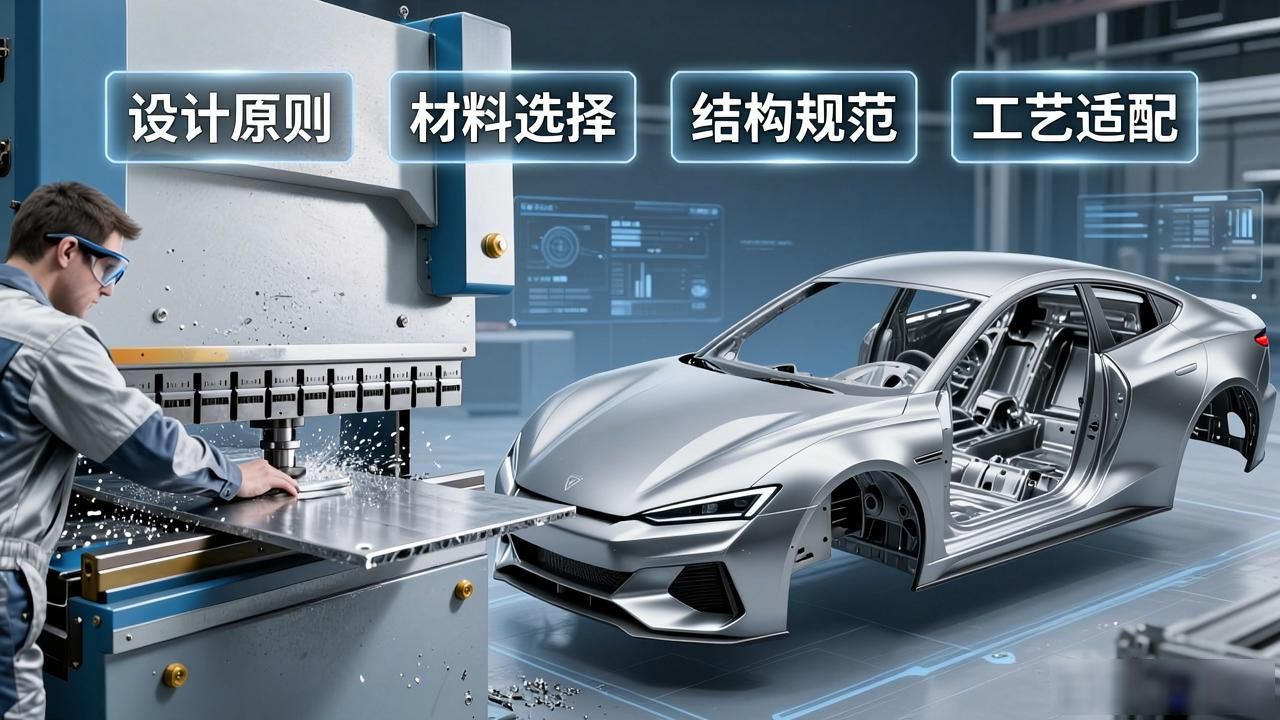 钣金结构设计原则_材料选择规范_钣金展开图中折弯符号
