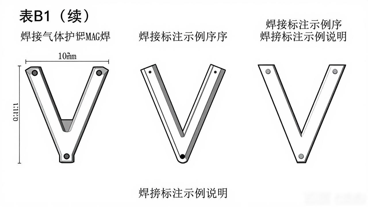 焊缝符号标注方法_常用焊缝符号及其标注方法_英制焊接符号