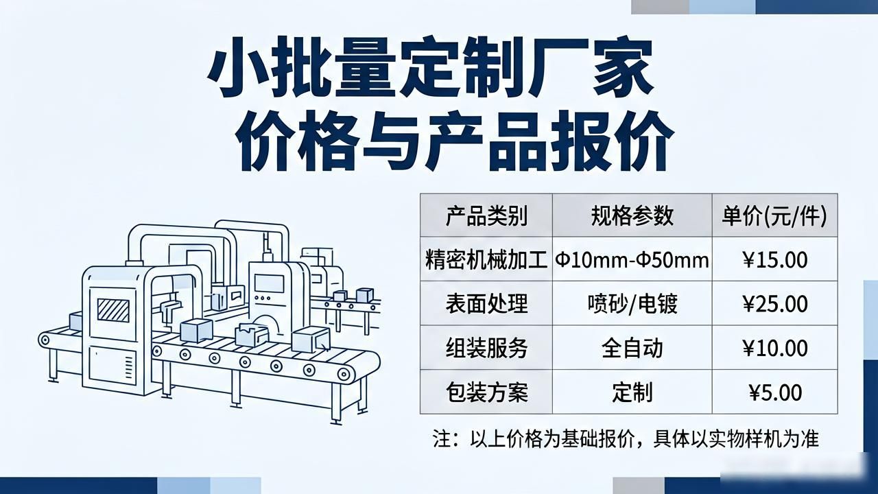 产品报价_CNC加工小批量打样价格_小批量定制厂家价格