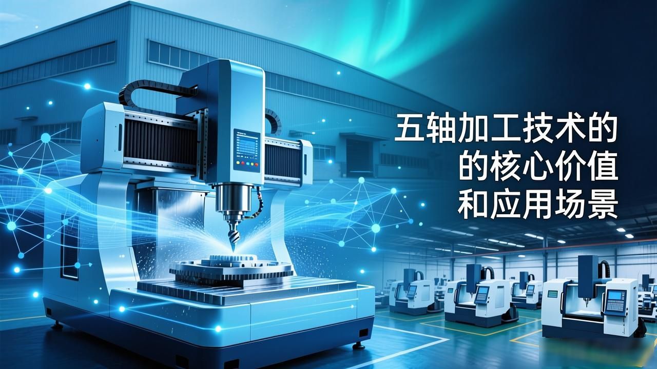 五轴加工未来市场容量_五轴加工中心典型行业应用场景_五轴加工技术原理与应用
